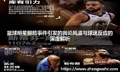 篮球明星翻脸事件引发的舆论风波与球迷反应的深度解析